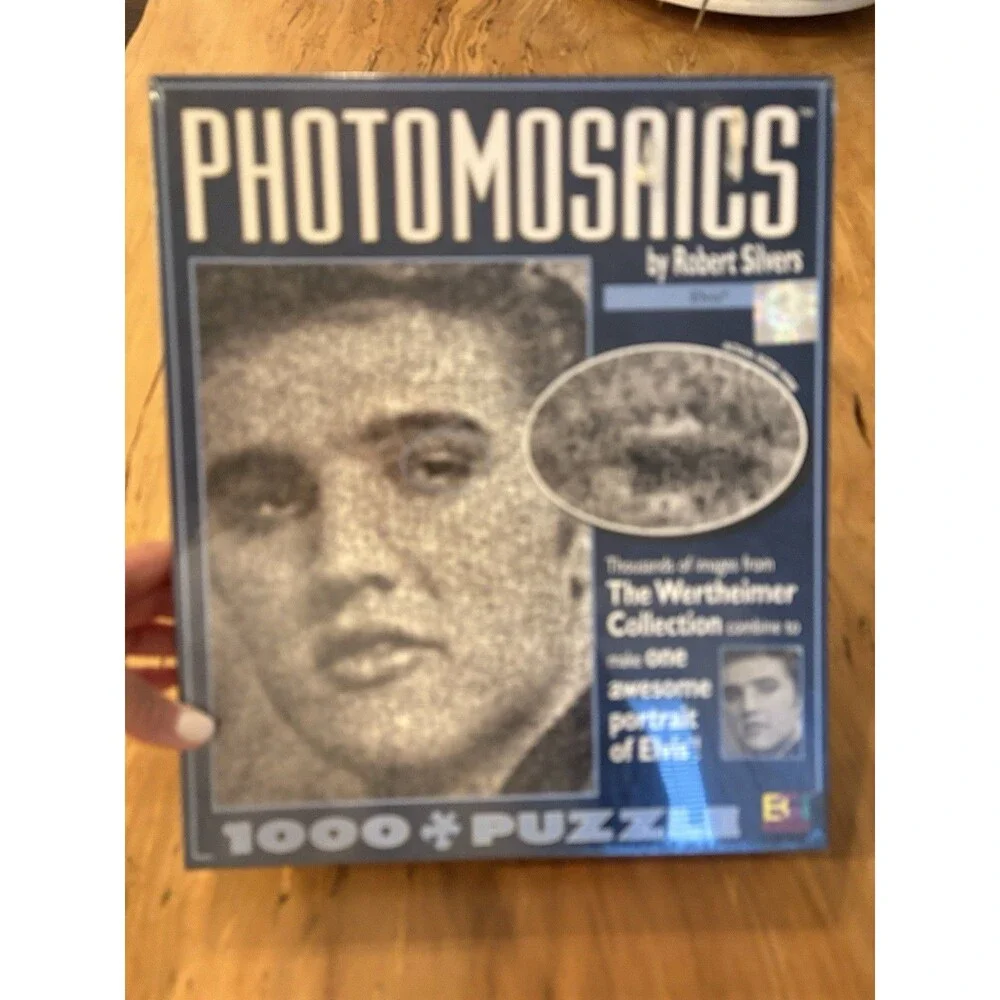 Elvis Jig Saw Puzzle 1000+ Piece Photomosaics By Robert Silvers 27